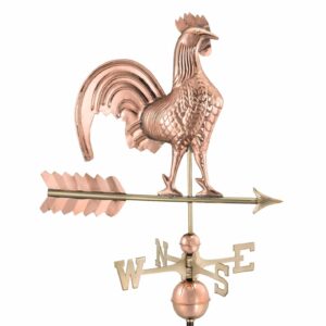 Rooster Weathervane – Pure Copper