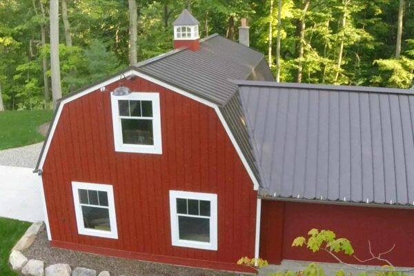 cupola on red barn