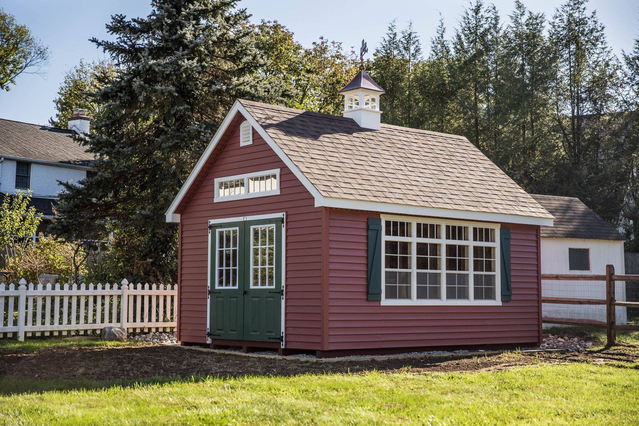 Changing Cupola Colors for Shed