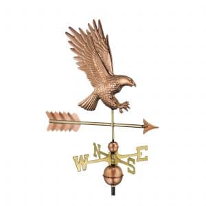 1969p american bald eagle weathervane pure copper