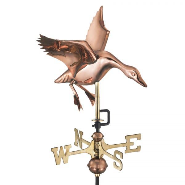 804pr landing duck cottage weathervane pure copper