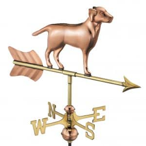 810pr labrador retriever cottage weathervane pure copper